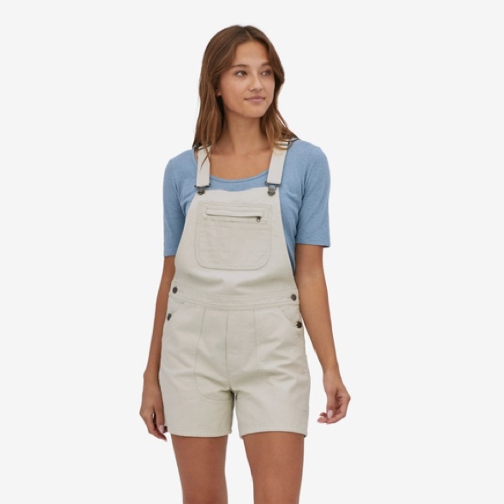 Patagonia Women's Stand Up® Shorts Overalls - 5" Dyno White (size M)